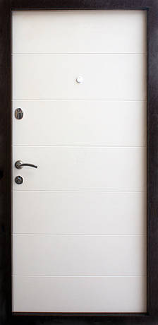 Двері квартирні, QDoors, модель Горизонталь, комплектація Преміум,замки KALE, фото 3