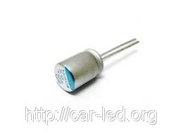 1000mkf-6,3v ПОЛІМЕРНІ FB 8*12 , фото 1