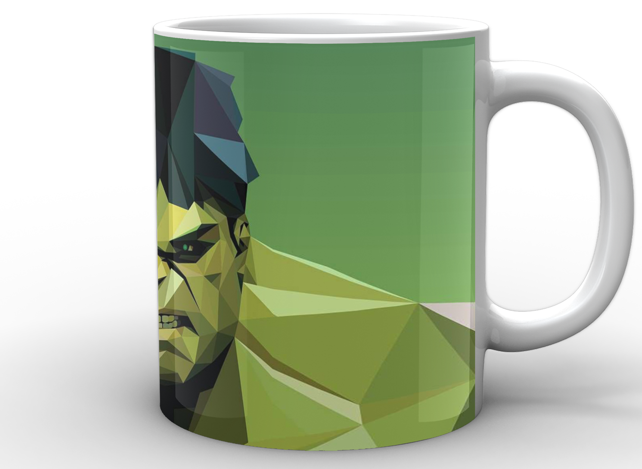 Кружка Geek Land Халк Hulk векторна графіка HU.02.033, фото 1