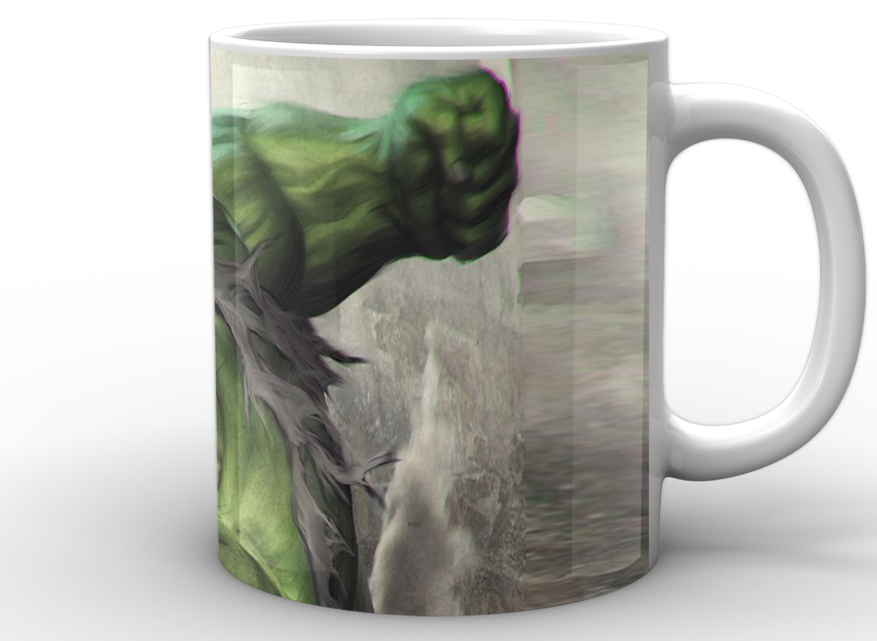 Кухоль Geek Land Халк Hulk фан арт HU.02.039, фото 1