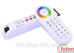 Контролер однозональний RF RGB 18A (Touch) + PRG