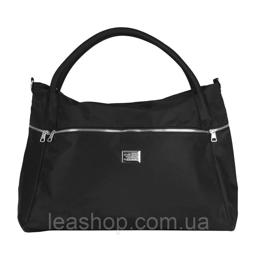 Сумка дорожня de esse BV09755-01 Чорна