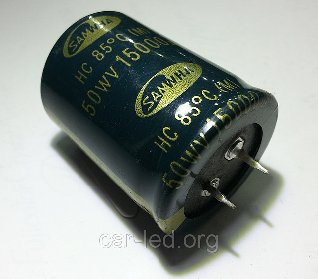 15000mkf - 50v  HC 35*45  SAMWHA, 85°C, фото 1