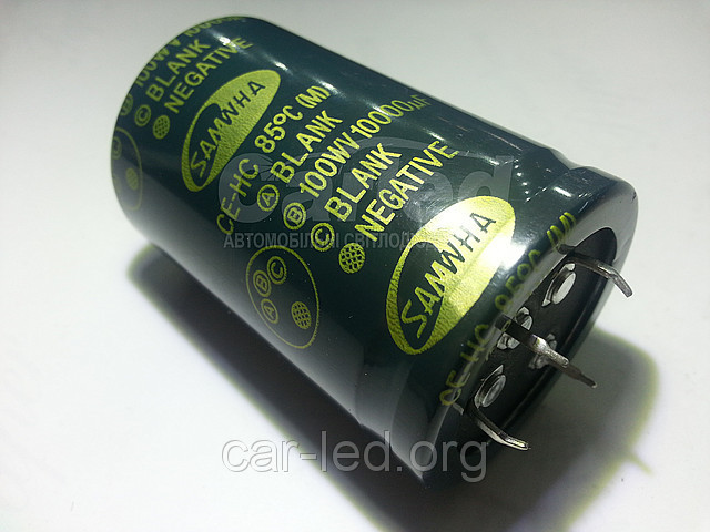 10000mkf - 100v HC 40*60 SAMWHA, 85°C, фото 1