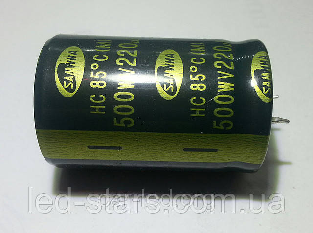 10000mkf - 63v  HC 30*50  SAMWHA, 85°C