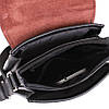 Барсетка зі штучної шкіри de esse DR19631-2 Чорна, фото 5