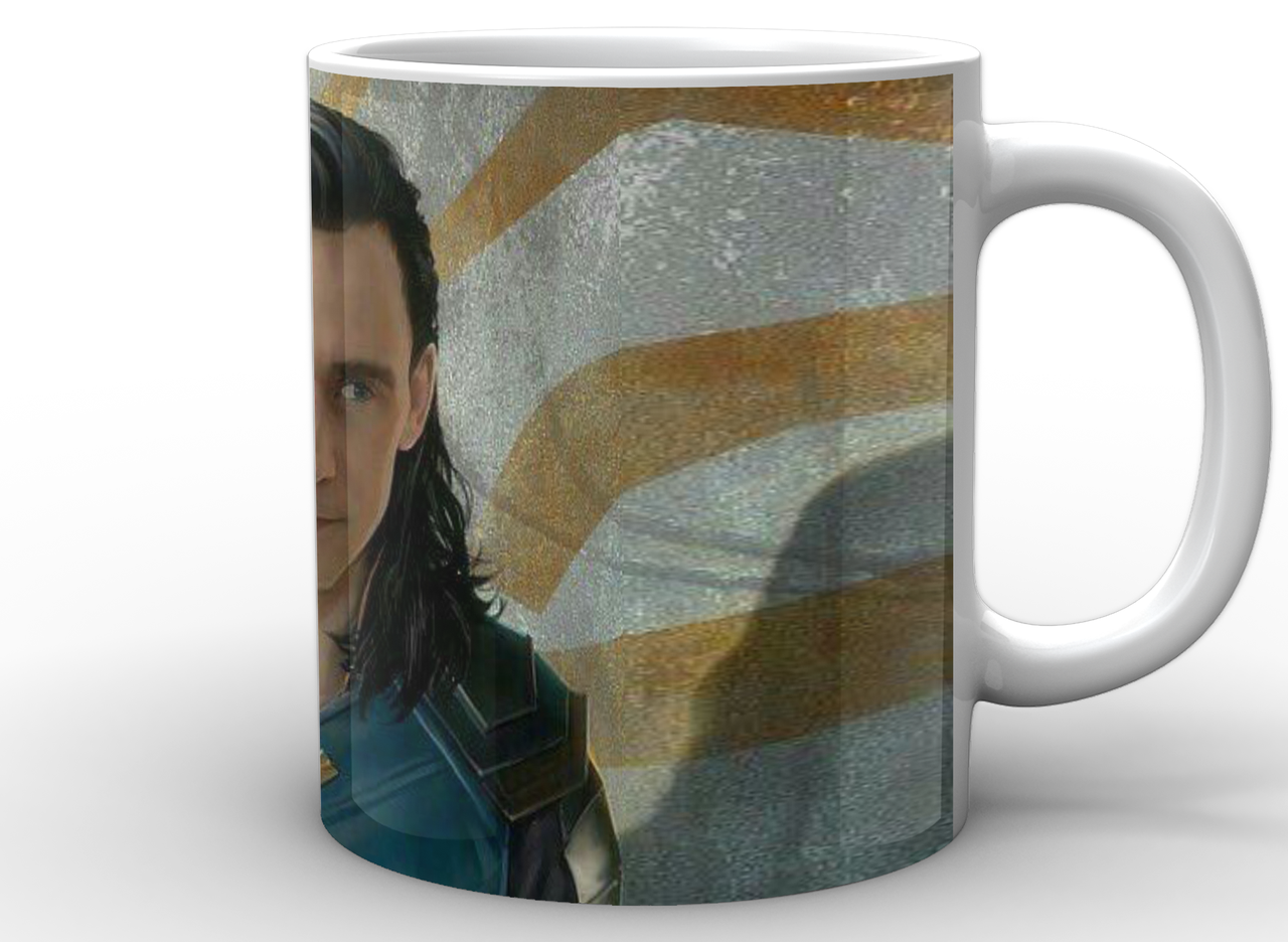 Кухоль Geek Land Локі Loki боку звернено портрет LK.02.039, фото 1
