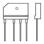 Диодный выпрямительный мост GBJ2510 (25A; 1000V) MIC