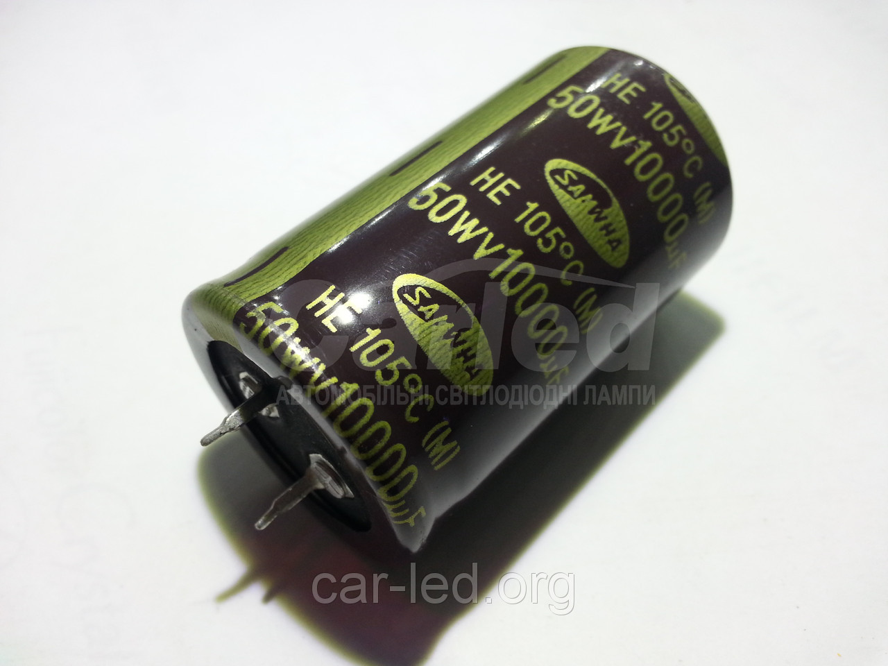 10000mkf - 50v  HE 30*50  SAMWHA, 105°C, фото 1