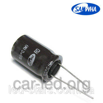 470mkf - 100v  RD 16*25  SAMWHA, 105°C, фото 1