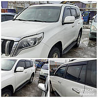 Дефлекторы окон (ветровики) Toyota LC 150 2010/GX 460-> 4D 4шт (HIC)