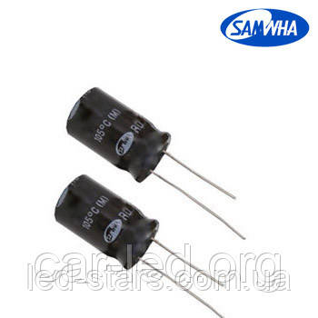 680mkf - 35v RD 13*16 SAMWHA, 105°C, фото 1