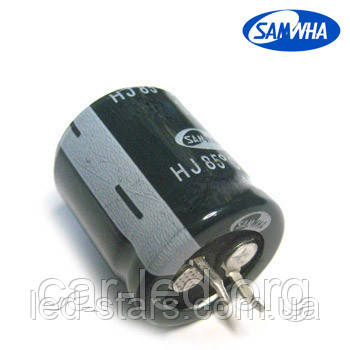 100mkf - 450v mini HJ 22*25 SAMWHA, 85°C