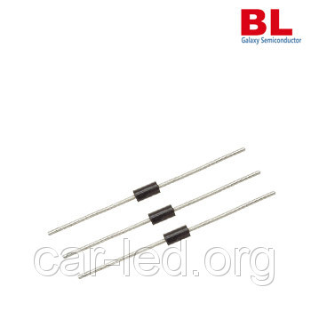 1,5КЕ300A Обмежувач напруги односпрямований Р=1500 Вт U=300 В DO-27, фото 1