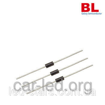 1,5КЕ6,8CA Обмежувач напруги двоспрямований Р=1500 Вт U=6,8В DO-27, фото 1