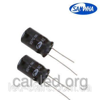 22mkf - 350v RD 13*20 SAMWHA, 105°C