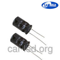 10mkf - 450v  RD 13*20  SAMWHA 105°C