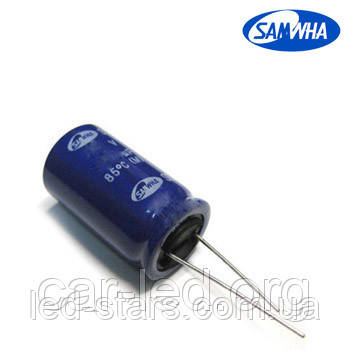 330mkf - 200v SD 18*35 SAMWHA, 85°C