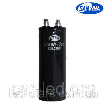 3000 F - 2,7v* (EDLC) Суперконденсатор DP 64*130 SAMWHA, фото 1