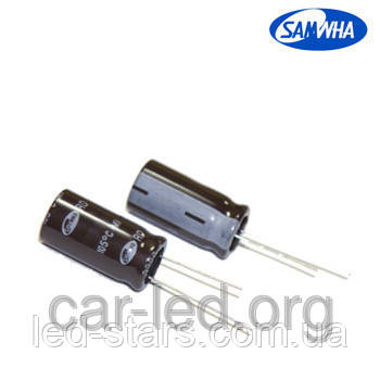 1500mkf - 10v  RD 10*16  SAMWHA, 105°C, фото 1