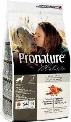 Pronature Holistic Корм холистик для собак з індичкою і журавлиною 2,72 кг, фото 2