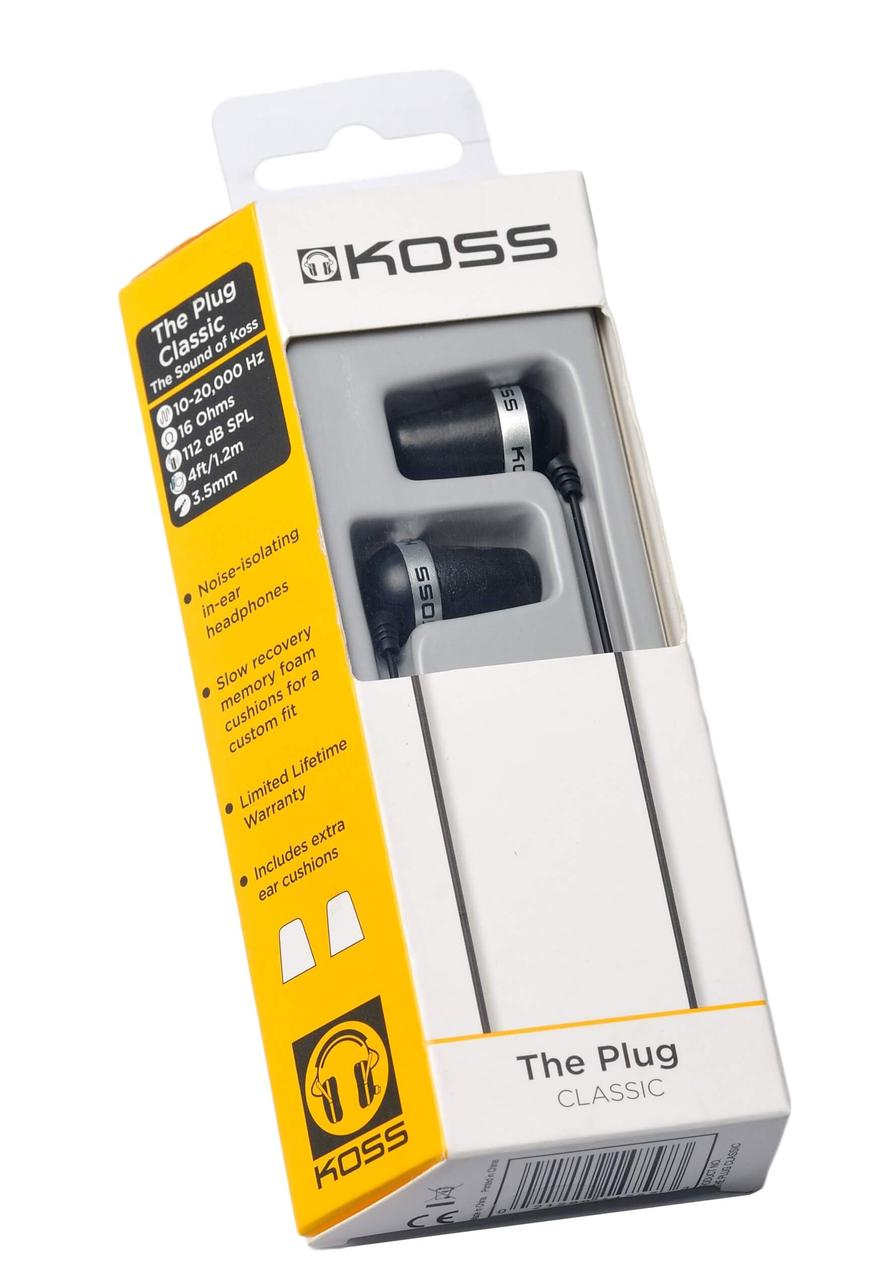 Вставные наушники Koss The Plug - фото 5 - id-p289790523