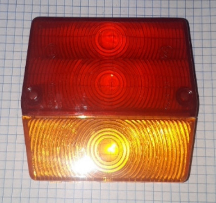 Скло розсіювач ліхтар причіп Ф 400 30.3716