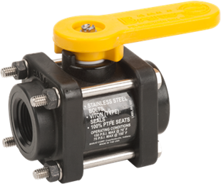 Кран 1¼" — 1½" FULL PORT 2-ходовий Banjo V125FP