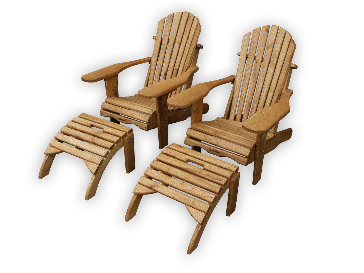 Крісла Адірондак з дуба, фото 1