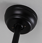 Люстра-вентилятор, стельовий вентилятор 3 лопаті d-163 см чорний, Reverse, фото 7