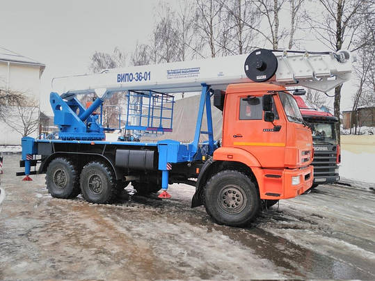 Автопідіймач ВІПО-36 КАМАЗ 43118, фото 1