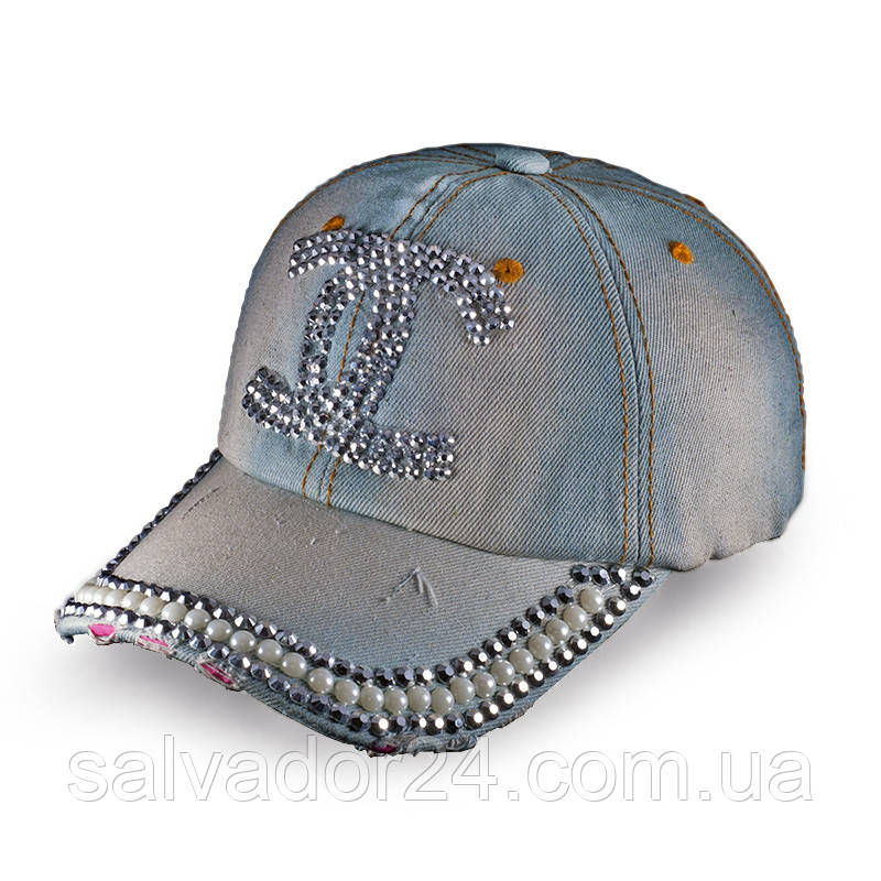 Жіноча джинсова бейсболка, кепка Denim