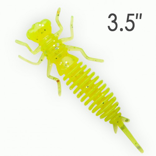 LARVA 3.5" (85 мм.) 4 шт. Силікон Fanatik 024