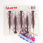 LARVA 4.5"(115 мм.) 5шт. Силикон Fanatik 021, фото 2