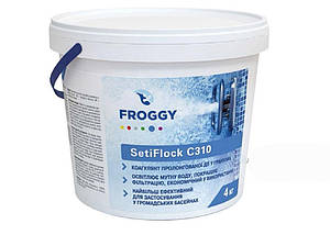 Коагулянт в гранулах SetiFlock C310 FROGGY 4 кг