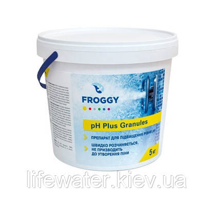Засіб для підвищення рівня PH води в басейні PH-Plus Granules FROGGY 5кг