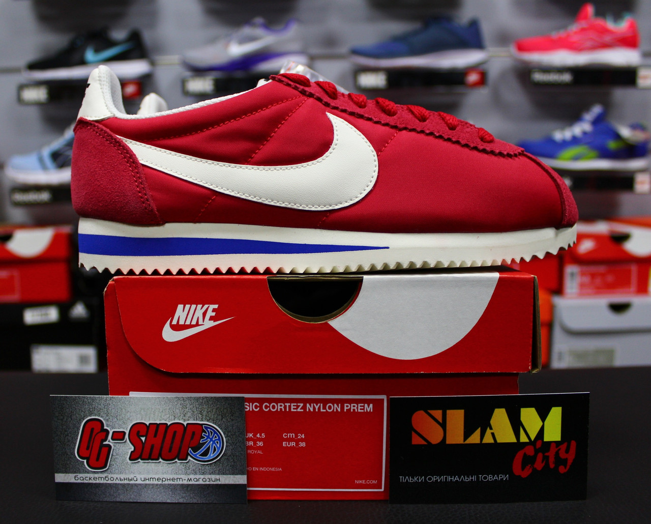 Nike classic best sale cortez nylon