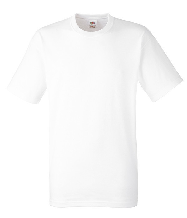 Футболка плотная Fruit of the Loom 2XL Белый, фото 1
