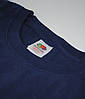 Футболка щільна Fruit of the Loom 3XL Темно-Синій, фото 7
