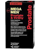 GNC Mega Men Prostate & Virility. Витамины для мужчин