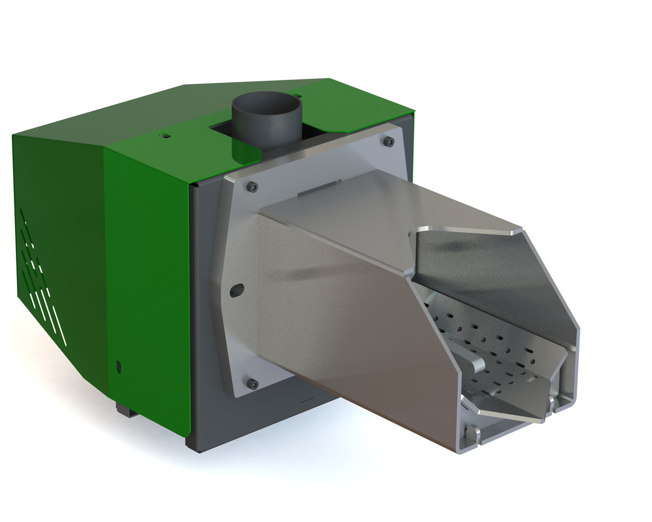 Пальник для пелет AIR Pellet 36 (9-36 кВт) контролер і шнек в комплекті, фото 1