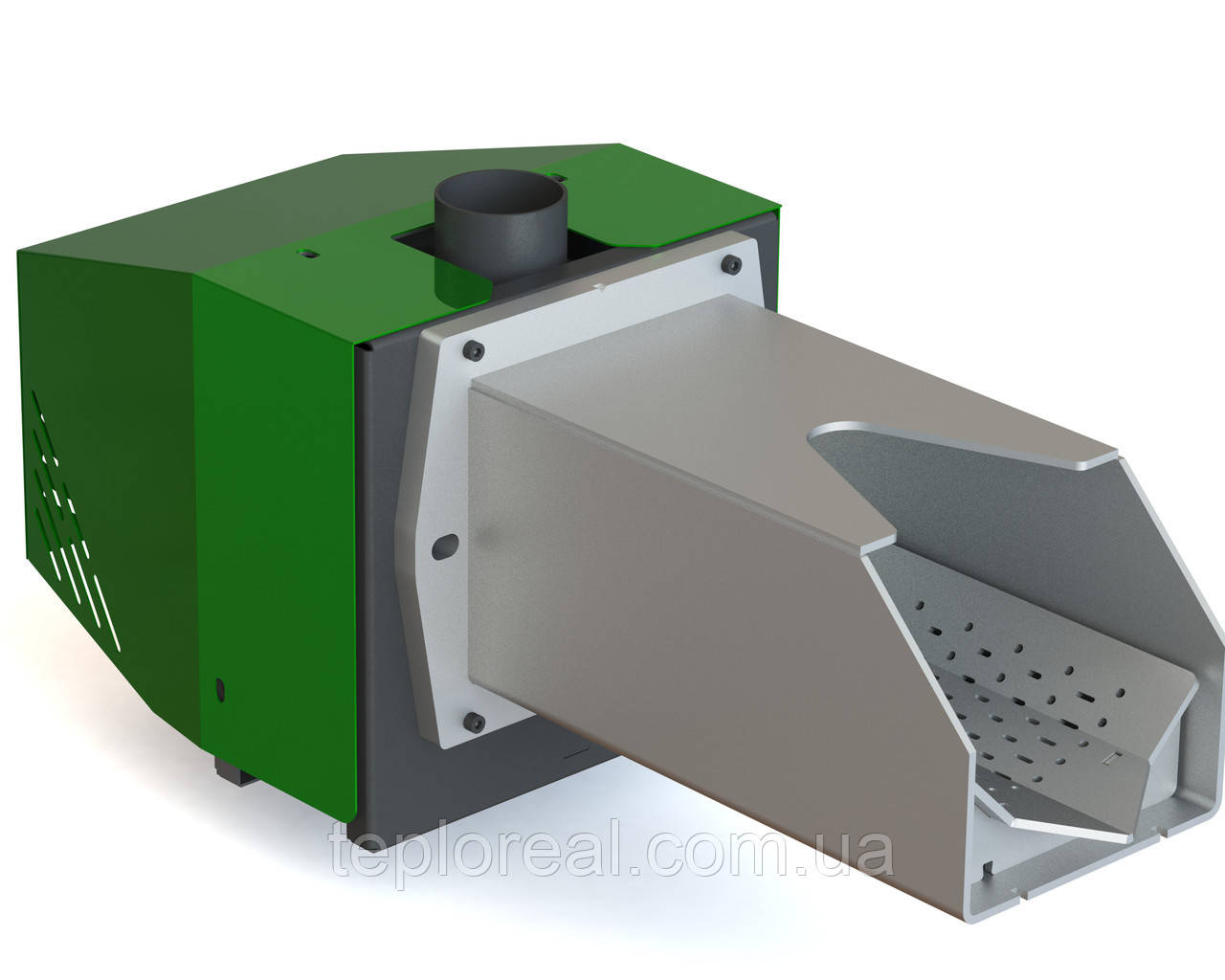 Пелетні пальник AIR Pellet 50 (30-50 кВт) контролер і шнек в комплекті, фото 1