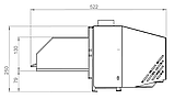 Пелетні пальник AIR Pellet 15 (5-15 кВт) контролер і шнек в комплекті, фото 7