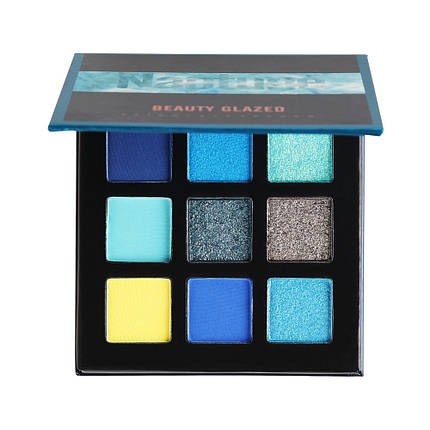 Тіні для повік Beauty Glazed NEPTUNE brighteyeshadow 9 кольорів, фото 2