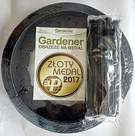 Бордюр GARDENER чорний 4см х 10м + 20 кілочків