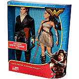 Набір лялька Барбі Чудо жінка і Стів Тревор DC Wonder Woman&Steve Trevor Action Figure, 2 Pack, фото 6