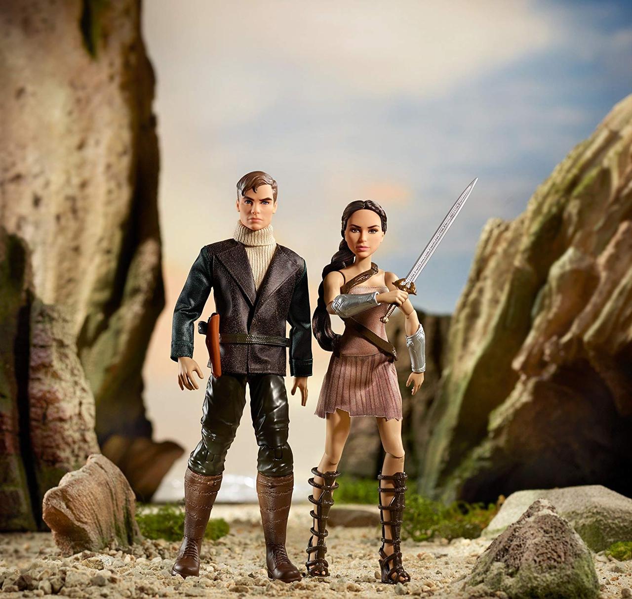 Набір лялька Барбі Чудо жінка і Стів Тревор DC Wonder Woman&Steve Trevor Action Figure, 2 Pack