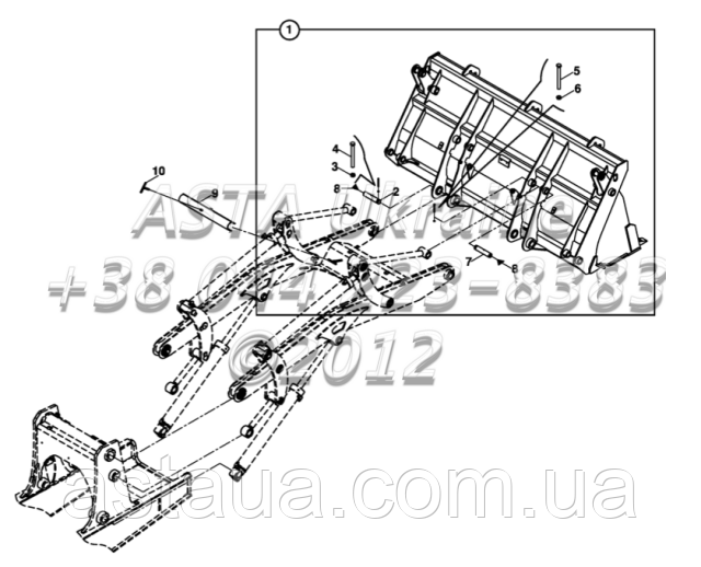 Кресло водителя на Hidromek 102B - фото 4 - id-p91346555