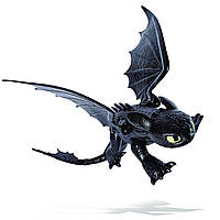 Беззубик із рухомими крилами Toothless Dragon Figure with Moving Parts