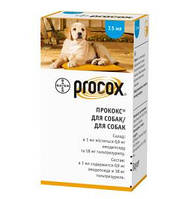 Bayer PROCOX- Прококс - антигельминтик для собак и щенков, 7,5мл